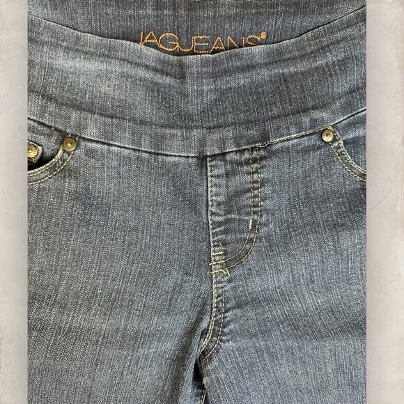 Jag Jeans Pull On High Rise Slim Leg Jeggings size 10 Blue - Picture 2 of 6